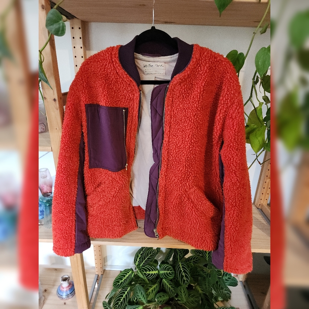 Free People fleece jacket